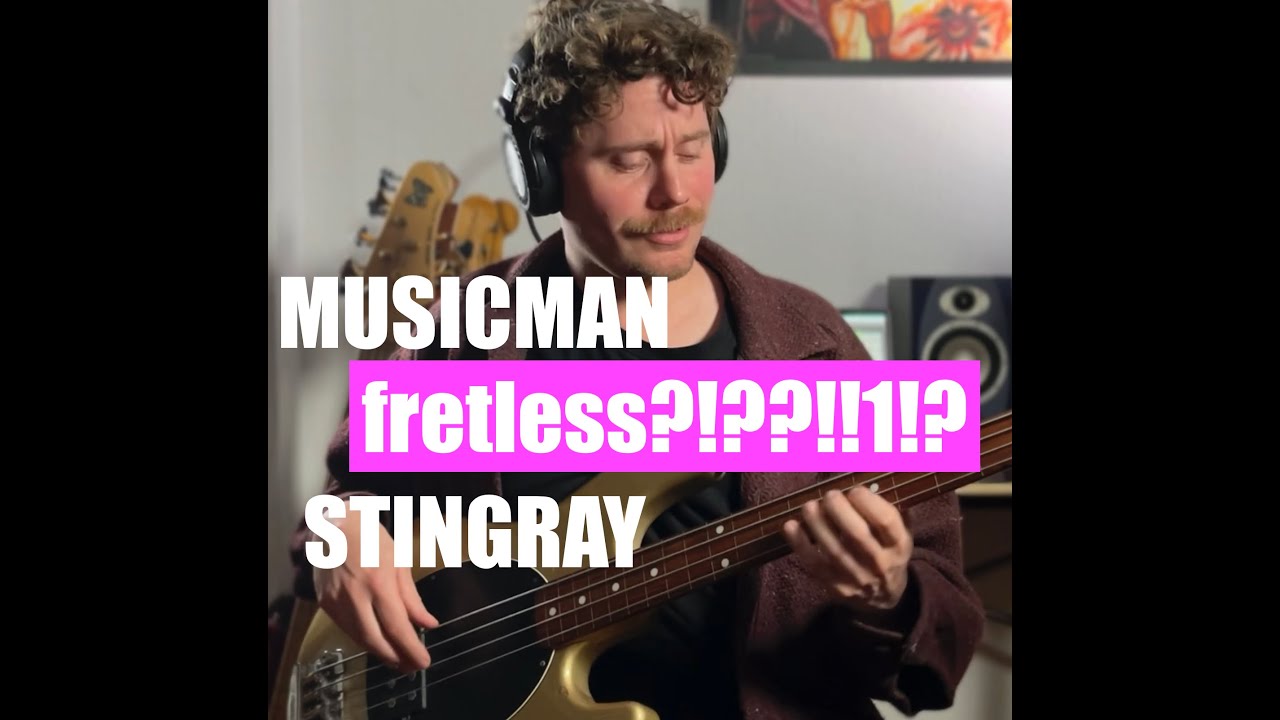 Musicman Stingray 3EQ 2001 fretless - GEAR 3000