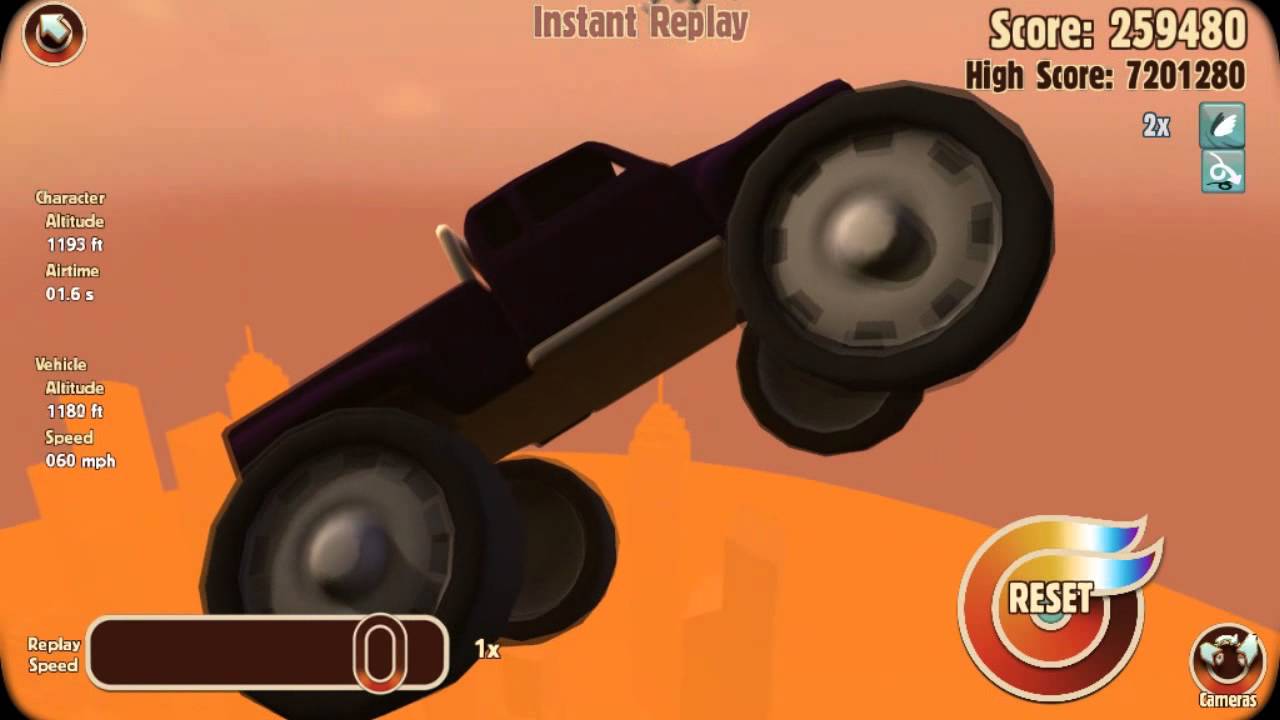 Stuck a Unique Landing In Turbo Dismount