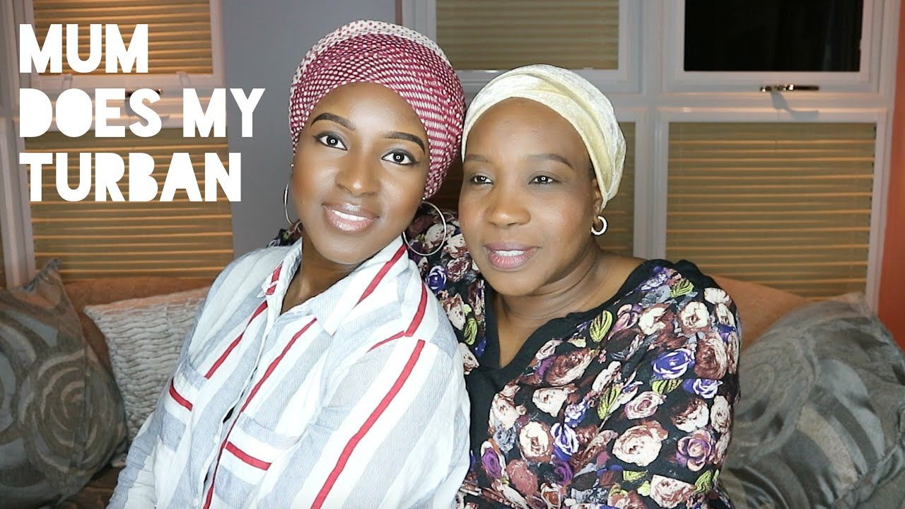 Mum does my turban | 2017