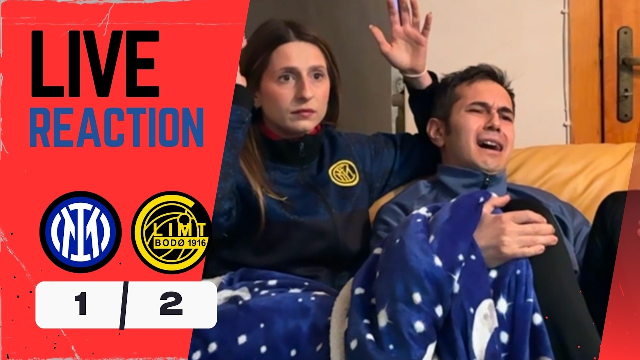 CHE DISASTRO‼️ INTER-BODO/GLIMT 1-2 la live reaction