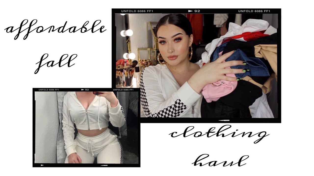 affordable fall clothing haul ft. talever