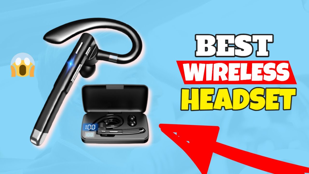 Best Wireless Headset YYK-520 with Bluetooth 5.1 & Microphone