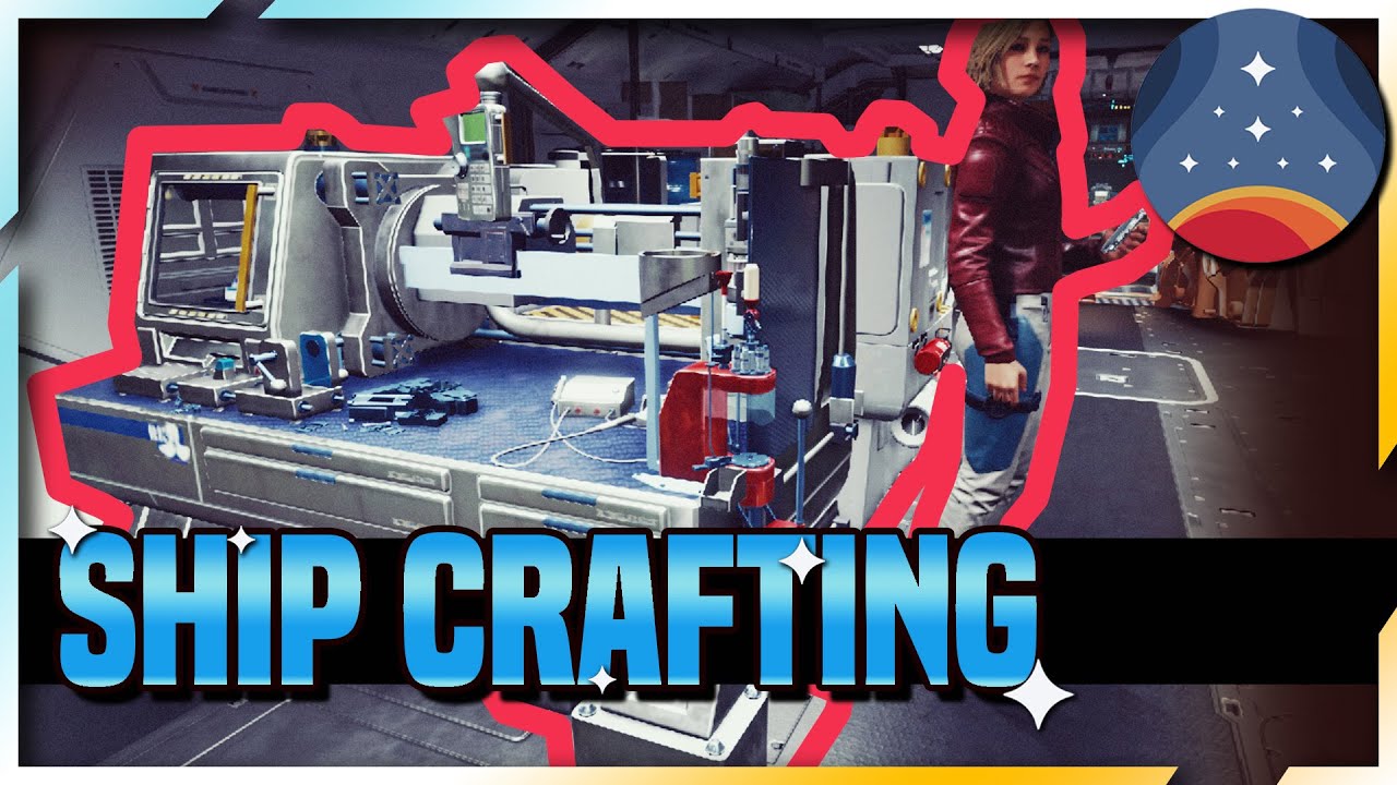CRAFTING IN YOUR SHIP! Starfield Guide.