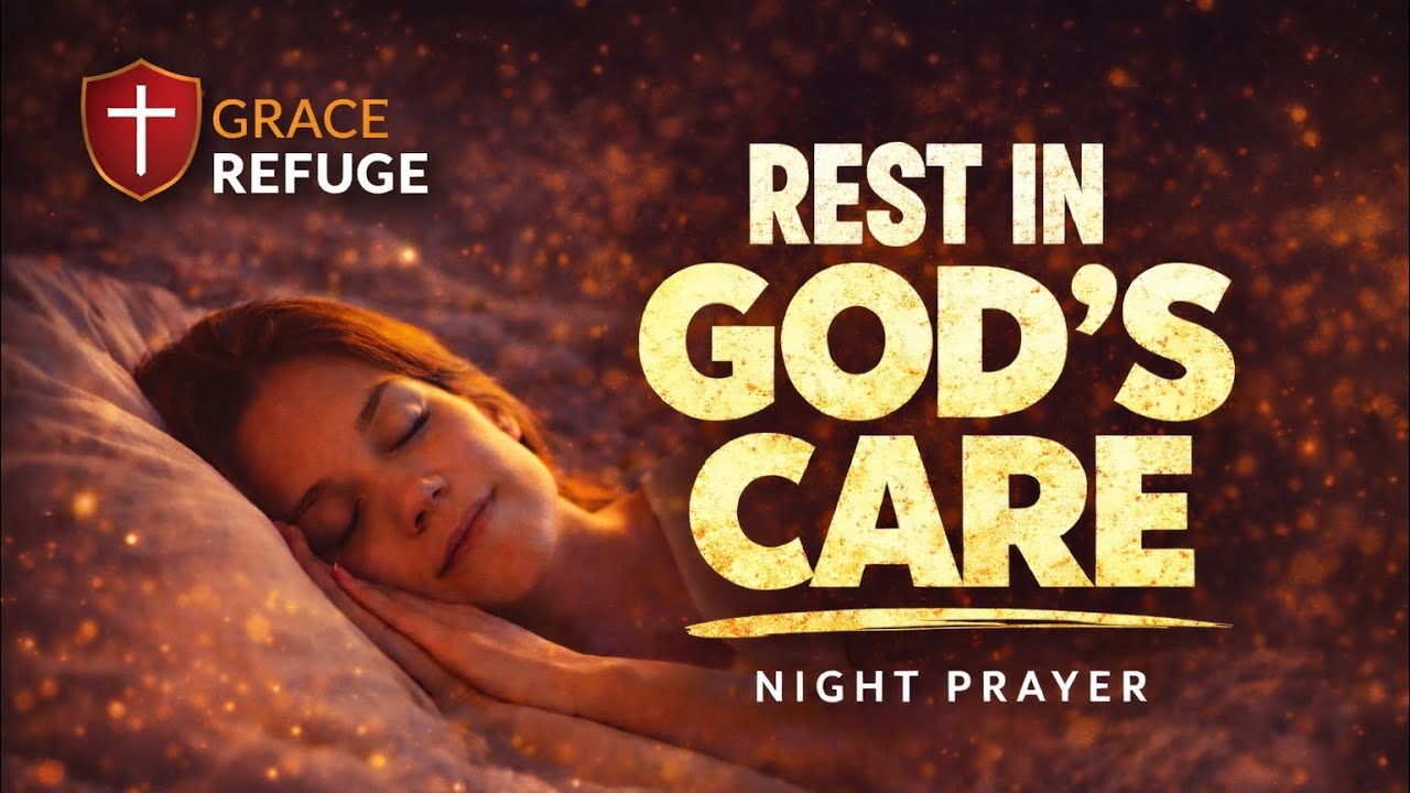 Rest Tonight in the Arms of the Mighty Warrior Who Fights for You | Peaceful Night Prayer