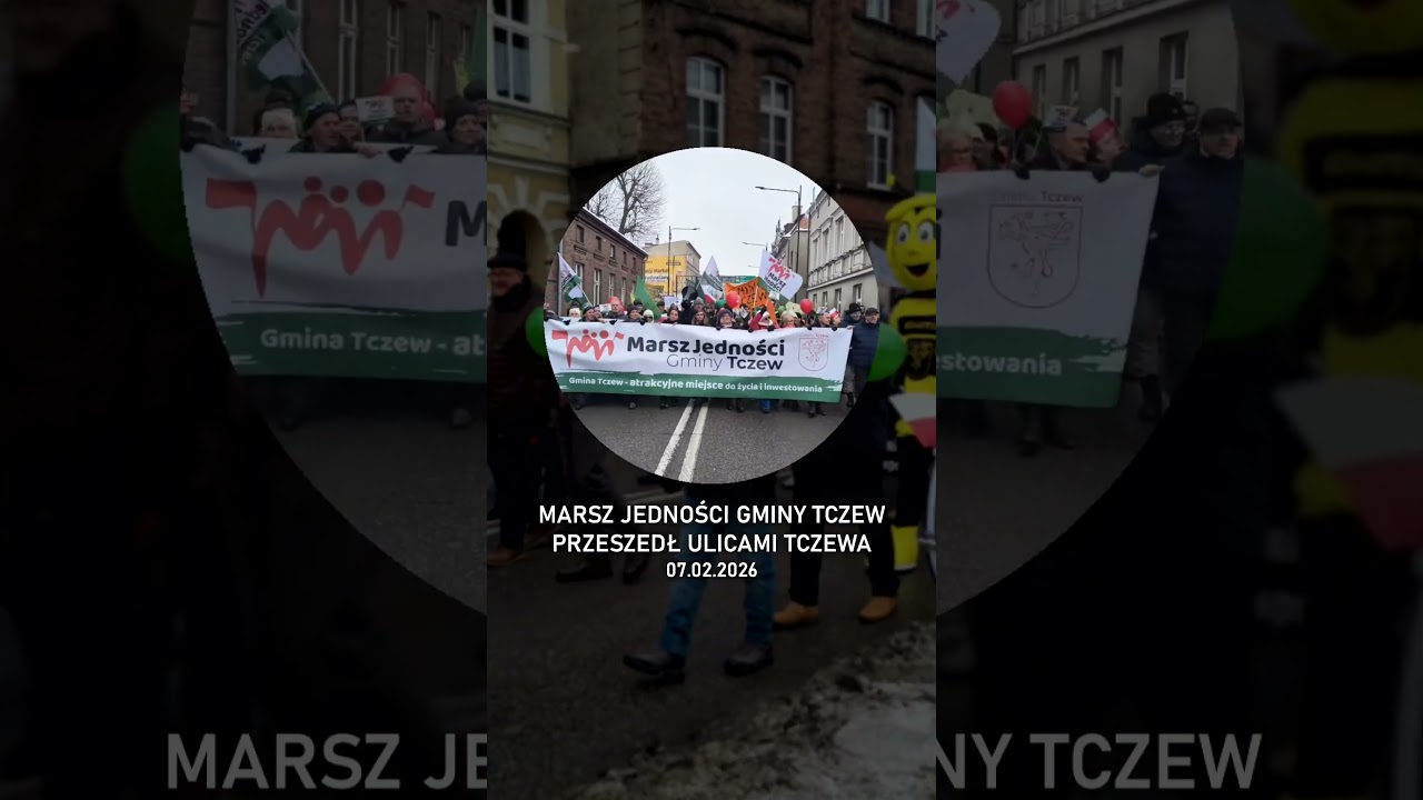 Tczew: Marsz Jedności Gminy Tczew przeszedł ulicami miasta