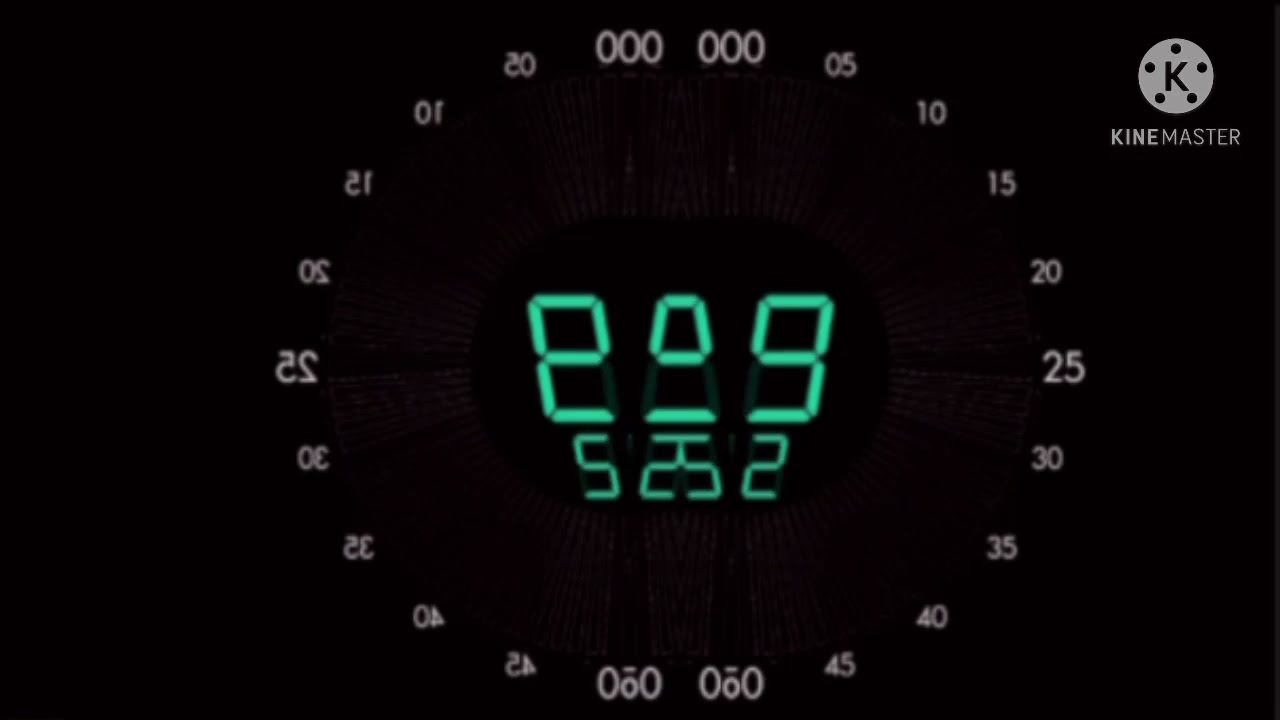 100 seconds countdown in G major 156