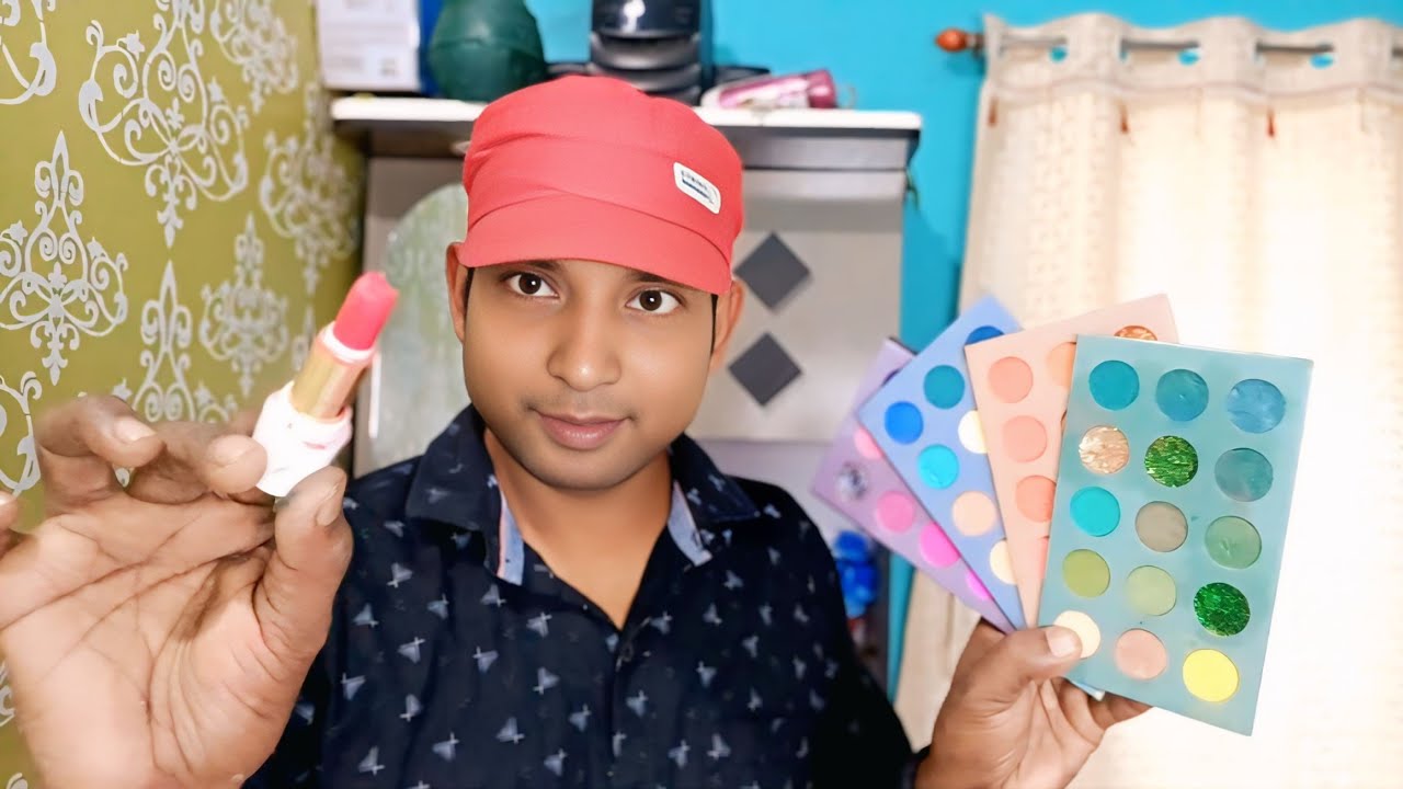 ASMR Fast and Aggressive Makeup Application 💄