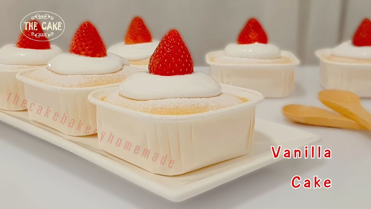Vanilla Cake Soft&Fluffy : By The Cake