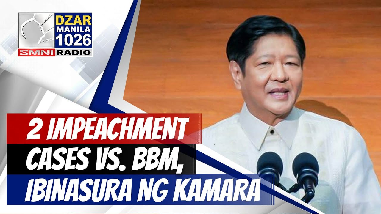 #SMNIRadioNewsblast: 2 impeachment cases vs. BBM, ibinasura ng Kamara