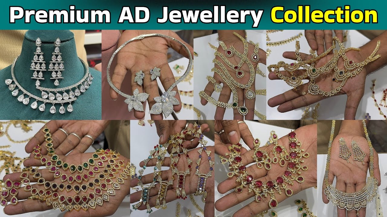 Premium AD Jewellery Factory Price | Celebrity Designer Collection | Direct Manufacturer