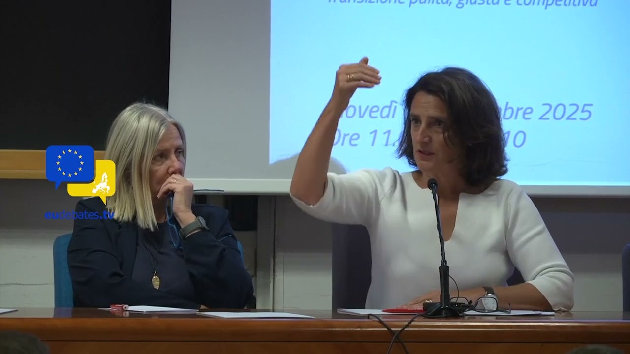 🇪🇺 Teresa Ribera in Florence: Europe Must Stay United to Face a Changing World 🌍✨
