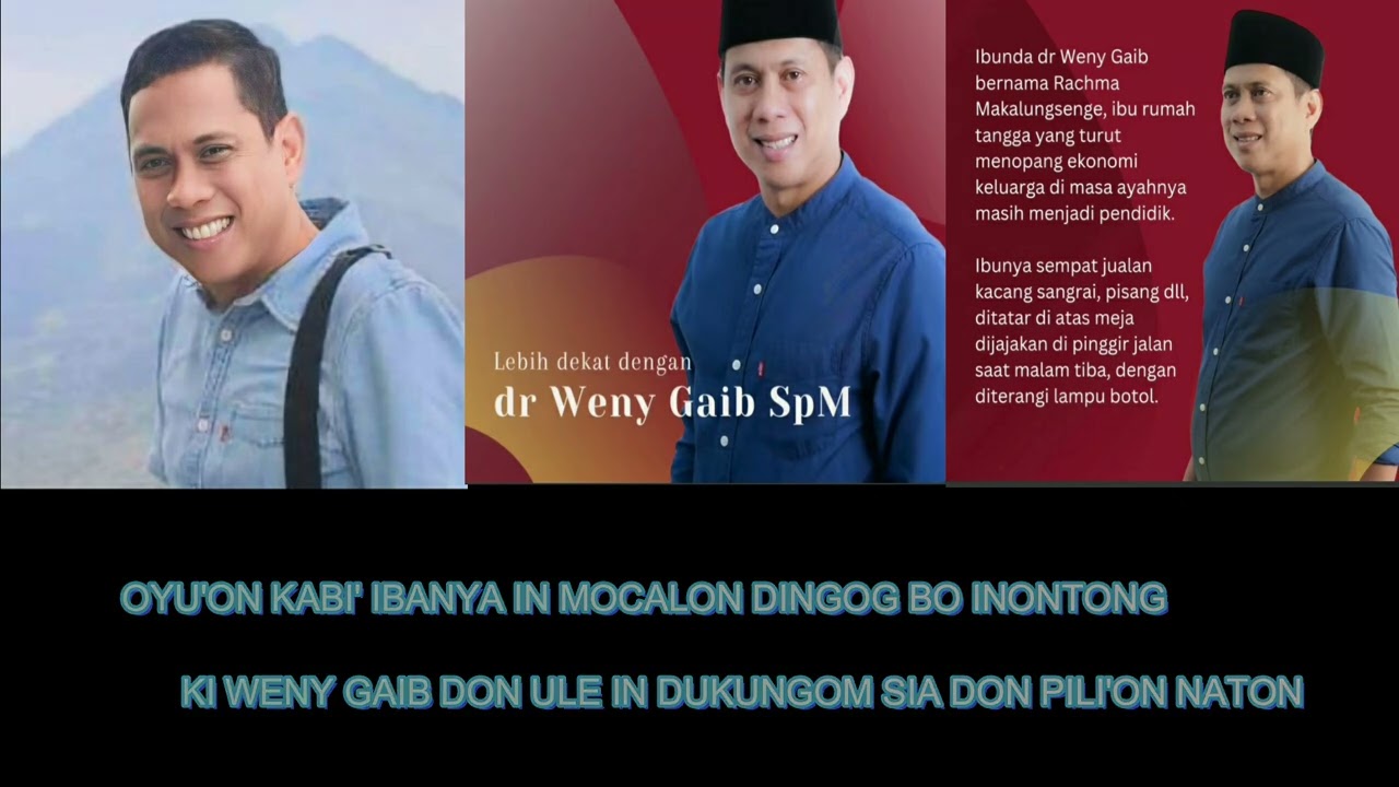 Pantung daerah Bolaang Mongondow_Ki Weny Gaib_Harapan Naton Komintan_