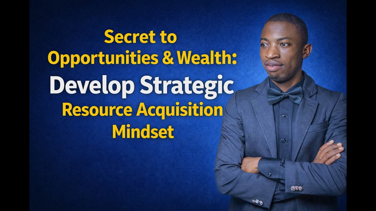 How to Be Wealthy Through Strategic Resource Acquisition Mindset | 5 Practical Strategies
