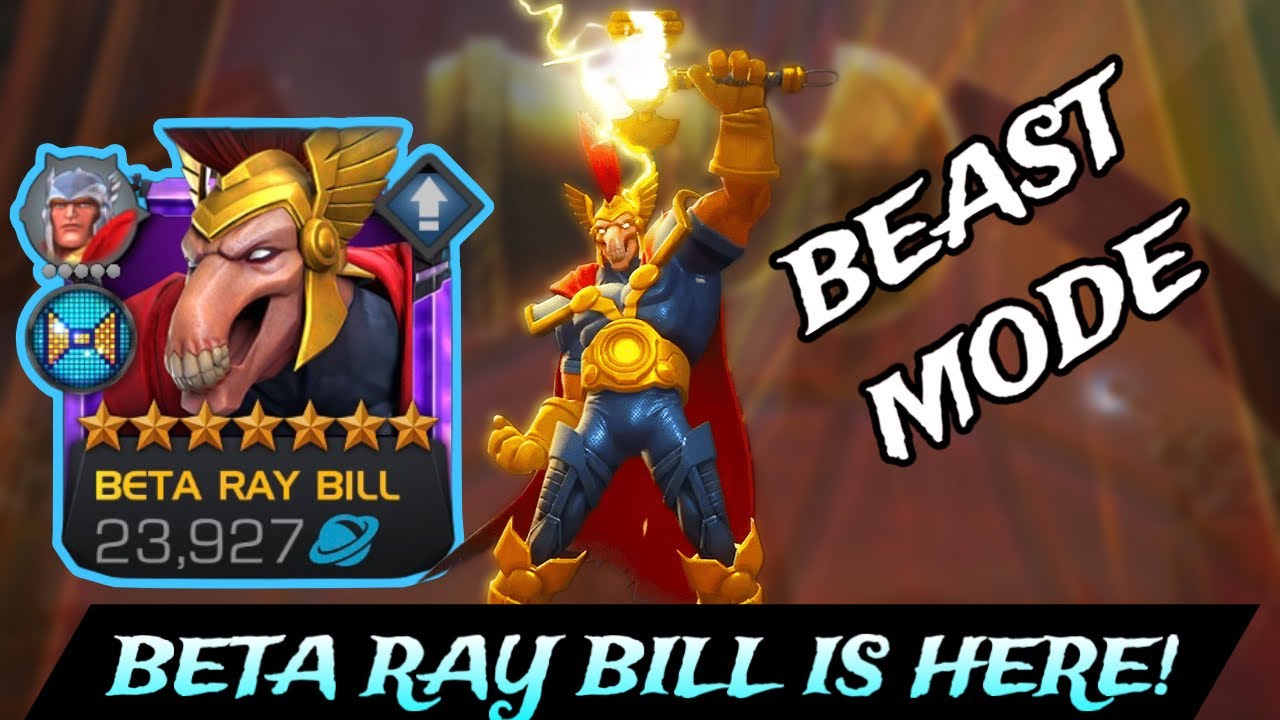 BETA RAY BEAST MODE HAS ARRIVED: The Best Damage Dealer of 2024? 7 Star Rank 2 Gameplay! | Mcoc