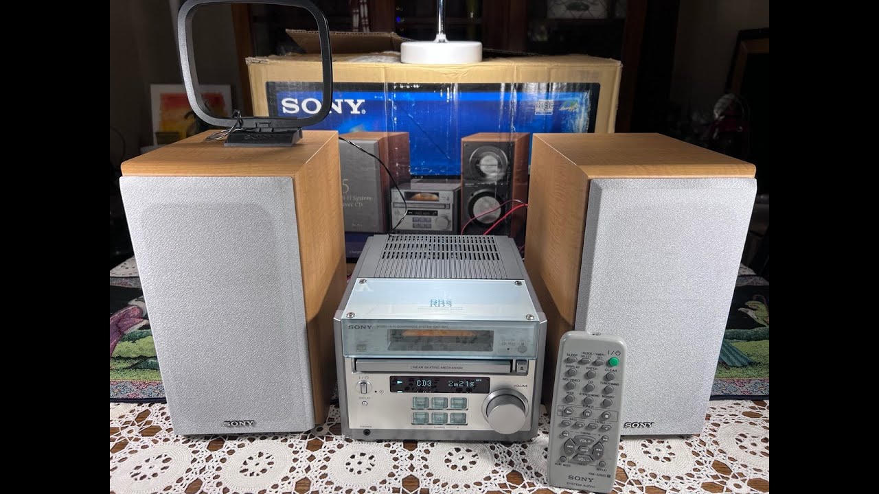 Sony micro hi-fi component system CMT-RB5
