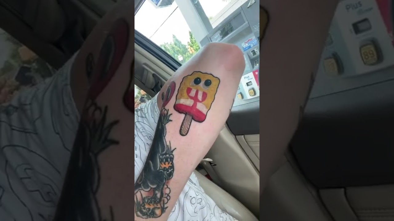Get A Tattoo Of Your Favorite Ice Cream.. #best  #memories #tattoo  #shorts