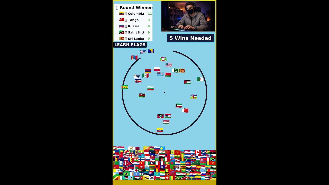 🏁 Flag Elimination Battle | 5 Wins to be Champion! 🏆