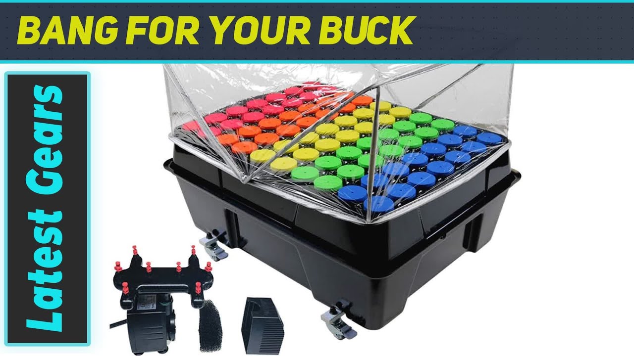 HORTIPOTS Cloning Machine Aeroponic Cloner System 70 Site The Ultimate Cloning Solution