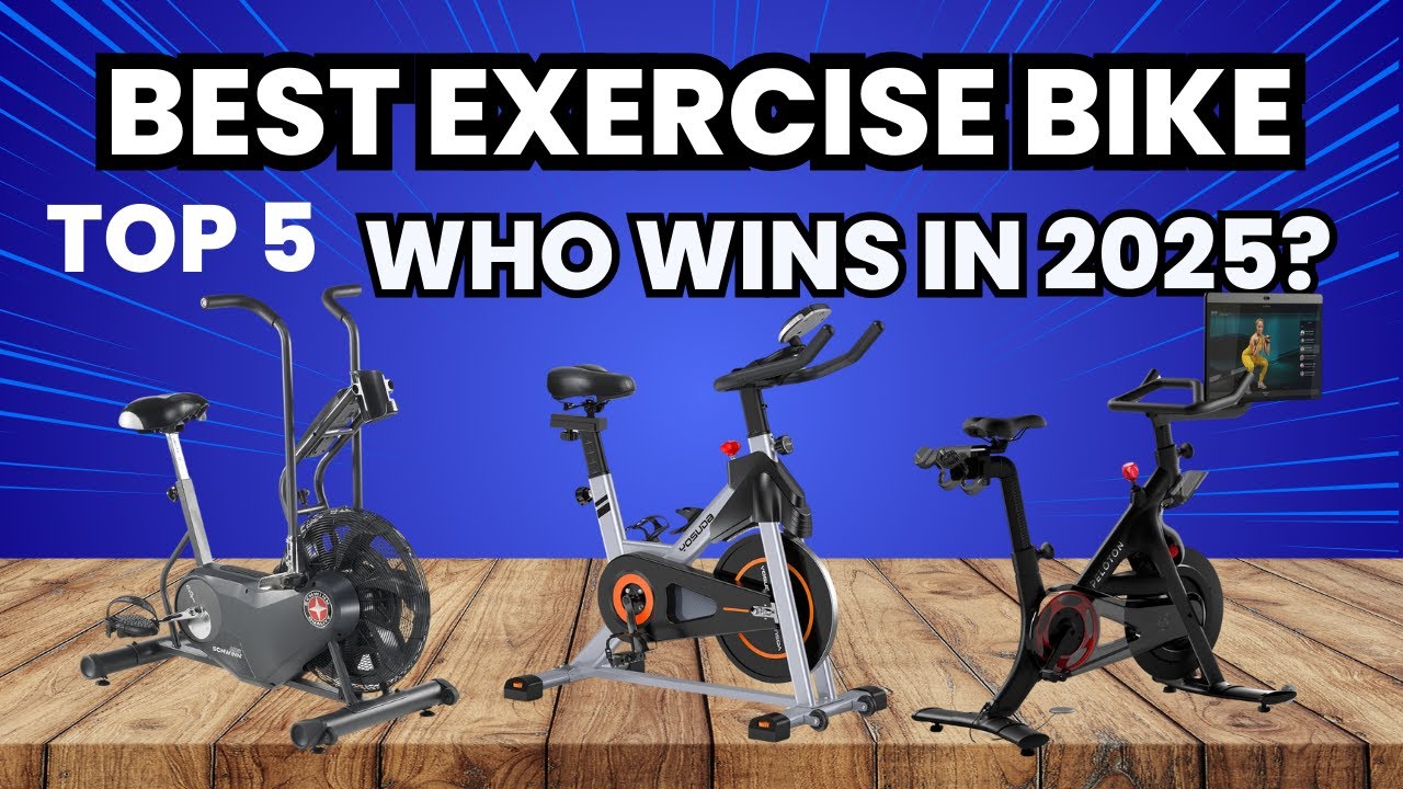 Top 5 EXERCISE BIKES 2025: Best Spin Bike for Home Workouts