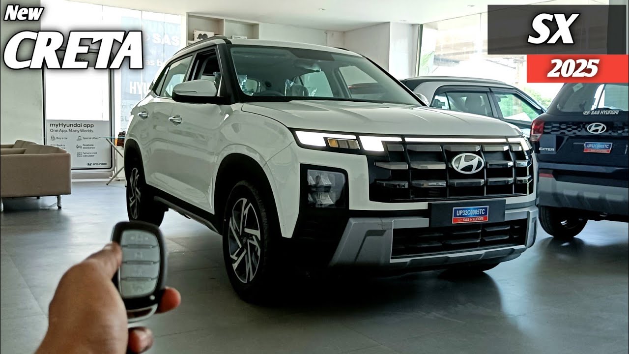 Hyundai CRETA SX 2025 ❣️| New Creta Second Top Model Review !! Price • Features 😍|