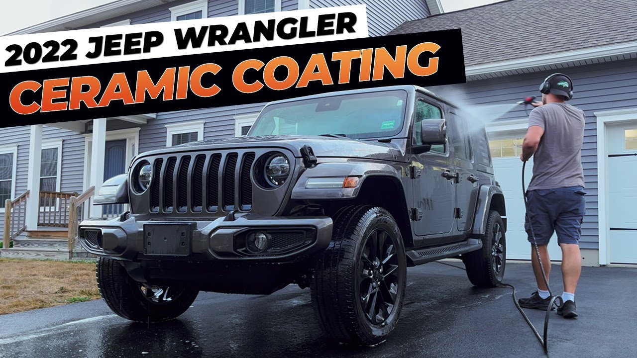 [Making a 2022 Jeep Wrangler shine like a diamond] Full Detail and Ceramic Coating | Alfred Auto Spa