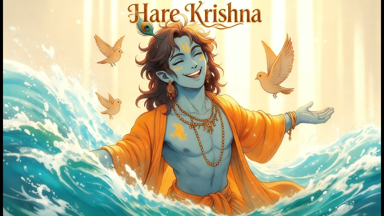 Best SLOW PACE Music for Concentration | अच्चुतम केशवं कृष्ण दामोदरं 🦚Krishna Bhajan  #bhajan #song