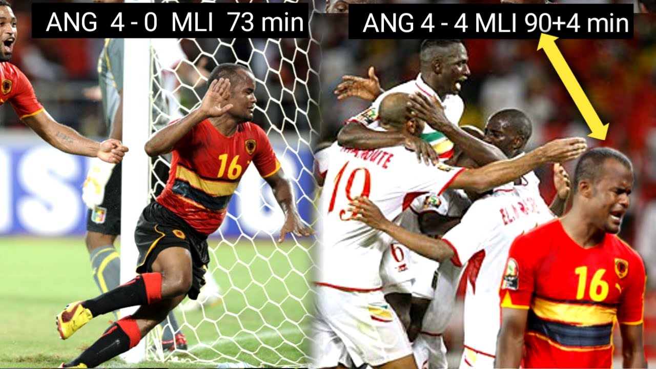 Greatest Comeback in Afcon Football | Angola vs Mali 2010