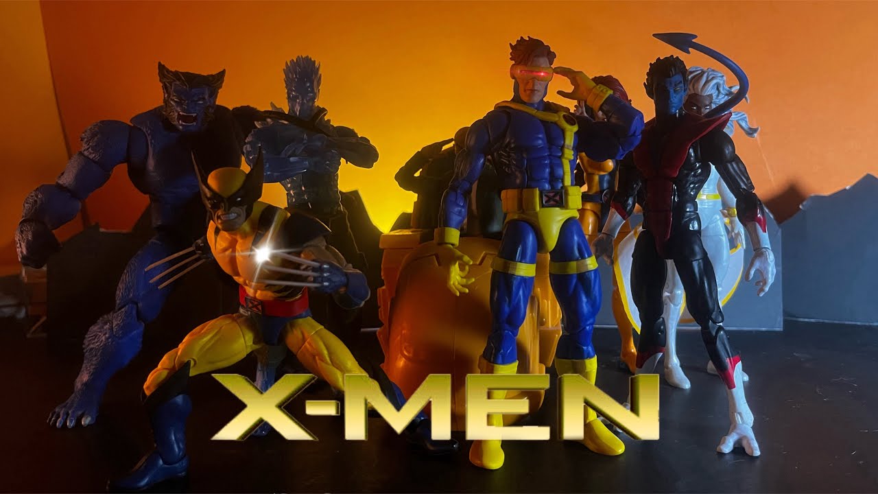X-Men Stop Motion Film | X-Men Vs Magneto And The Brotherhood Film |