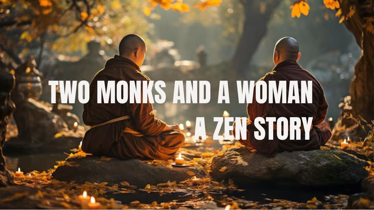 The Two Monks and the Woman | Powerful ZEN story to calm your mind | Stories By Monk