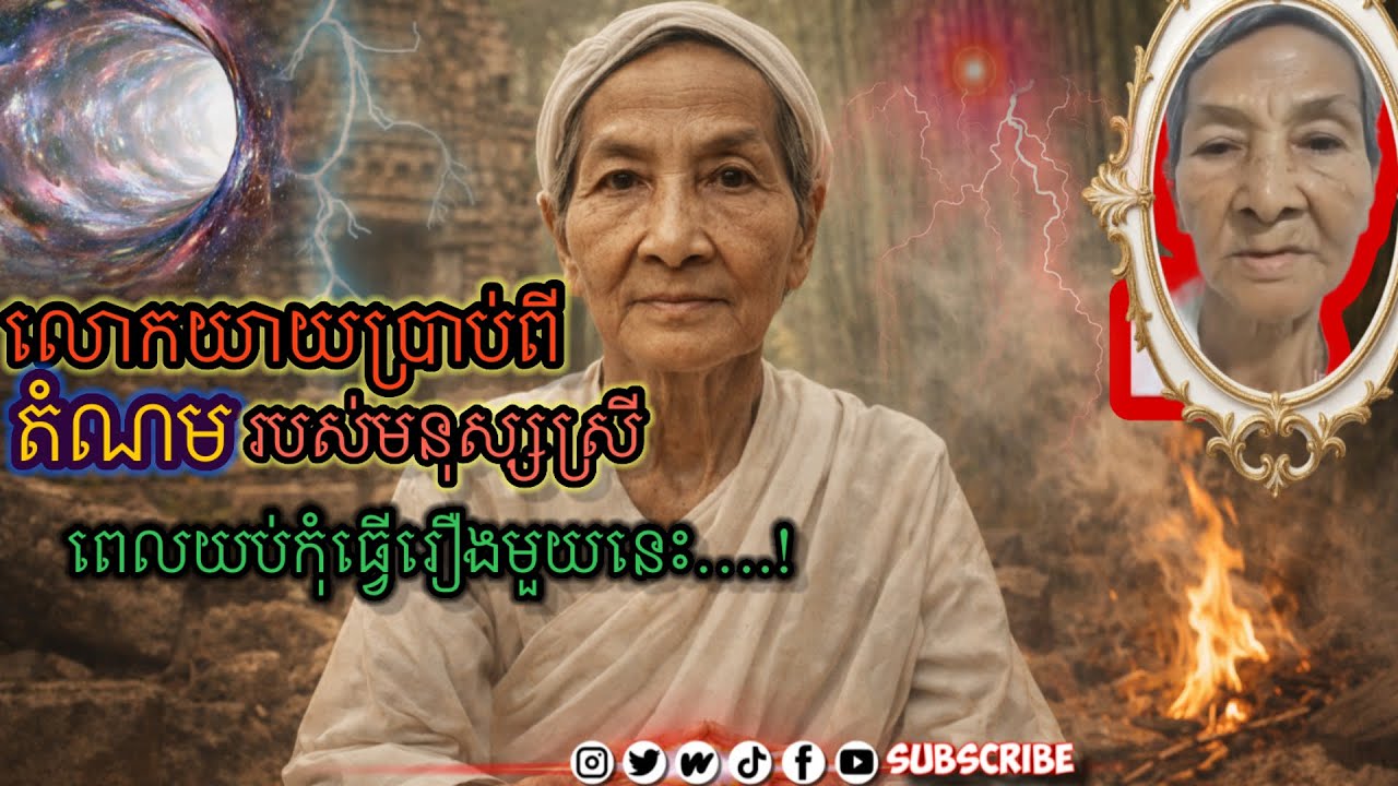 បណ្តាំរបស់លោកយាយត្រូវចូលស្តាប់អោយចប់ទើបដឹងរឿងច្បាស់/ ហាមដាក់វែកគងលើឆ្នាំងបាយនិងឆ្នាំសម្លរ 