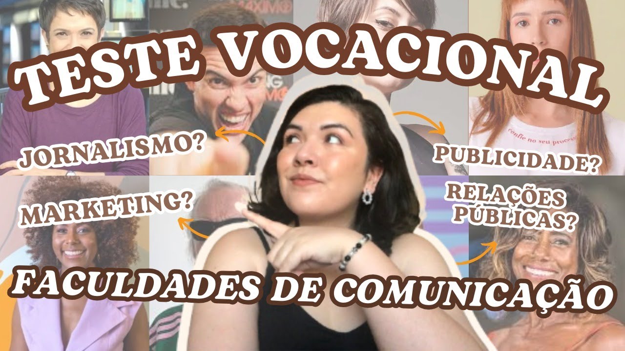 SAIBA QUAL FACULDADE DE COMUNICAÇÃO FAZER! Teste Vocacional