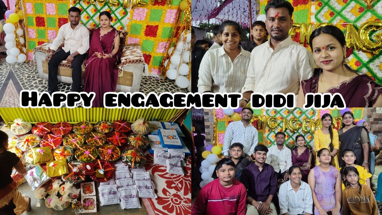 Special day for my sister//♥️... Engagement bahut maja aaya guys puri video dekhna sab ... 🥰