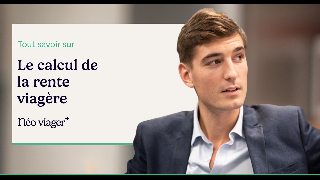 Le calcul de la RENTE VIAGER