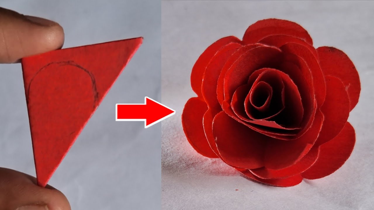 Beautiful Paper Flower Craft || Art || Flower Craft || DIY