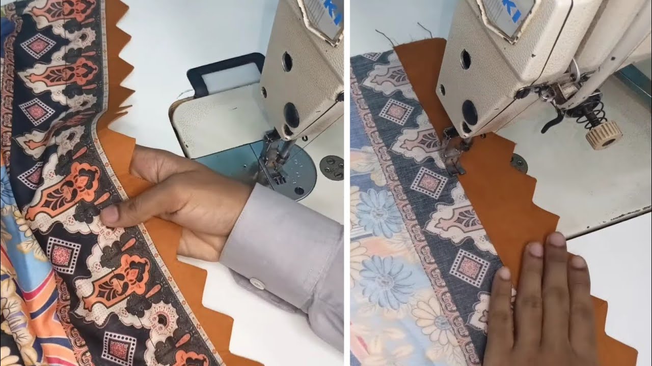 Trendy Cutwork Daman Design | Cutwork Design Cutting and Stitching | Fine Tailors