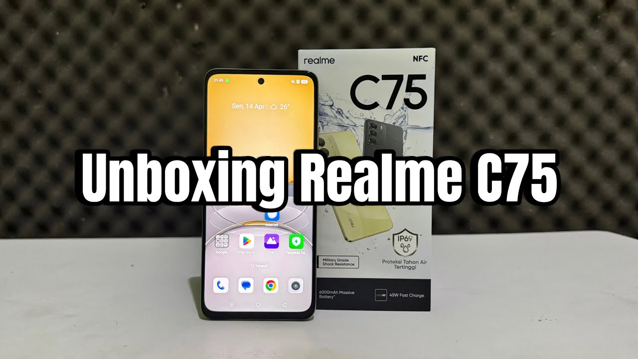 Unboxing Realme C75