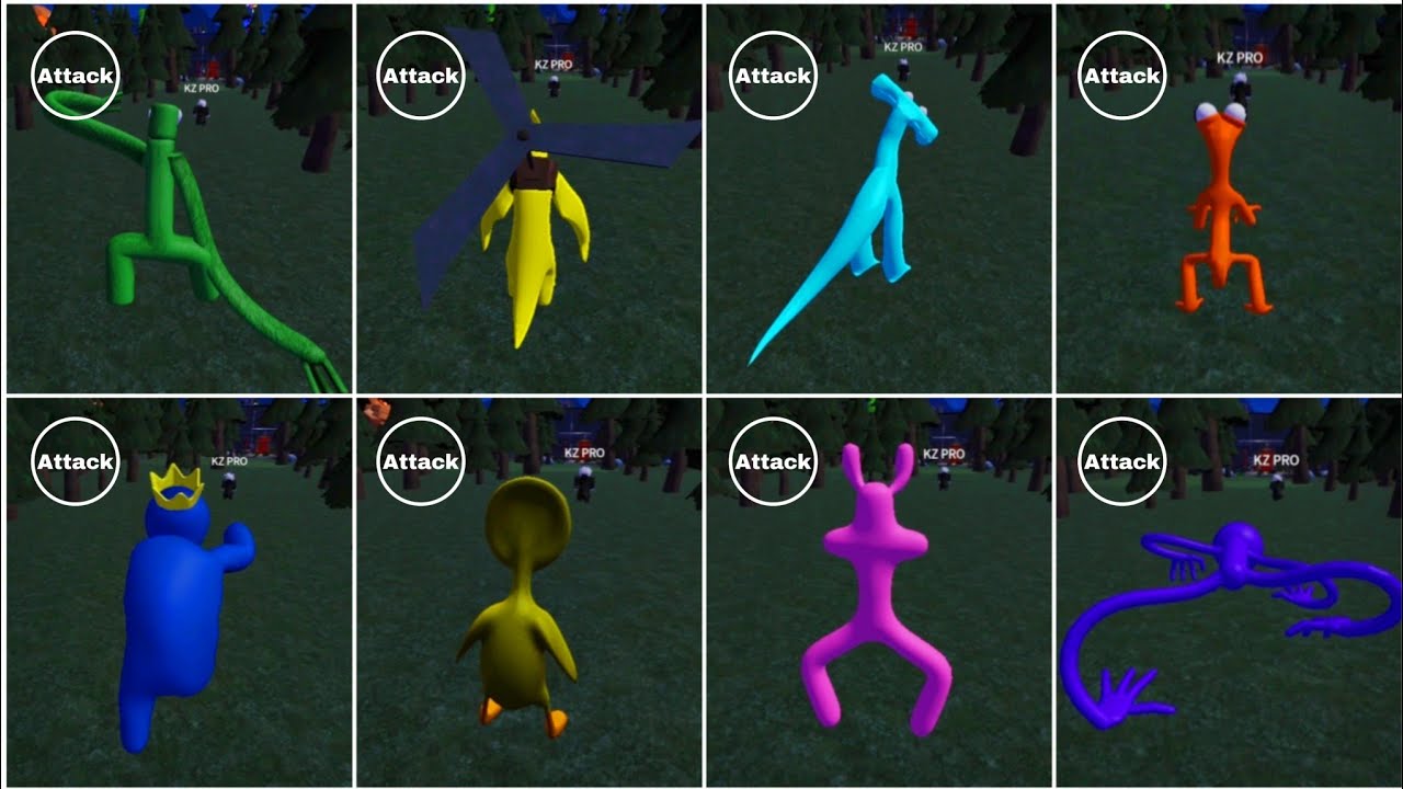 Rainbow Friends 2: Top 8 Accurate Morphs Intro Roleplay! | Roblox