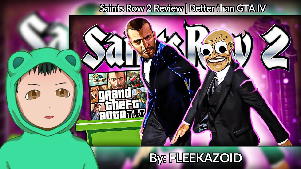 Reacting to "Saints Row 2 Review | Better than GTA IV" by 