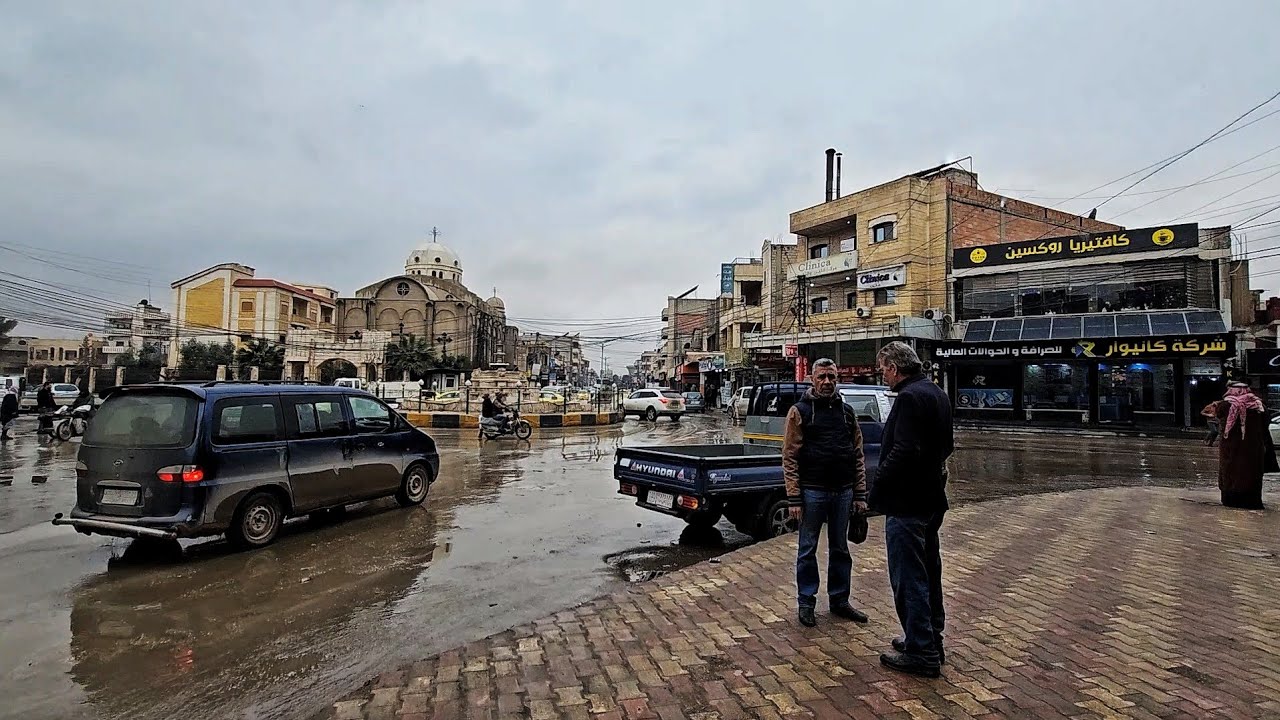 Al-Hasaka City (Syria), Tal Hajar District, Walking Tour| الحسكة, تل حجر
