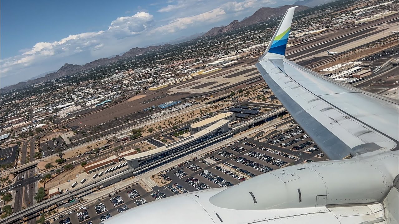 *MAX POWER* HOT Phoenix Sky Harbor Takeoff | Alaska Airlines Boeing 737-990(ER) | N477AS | FULL 27K