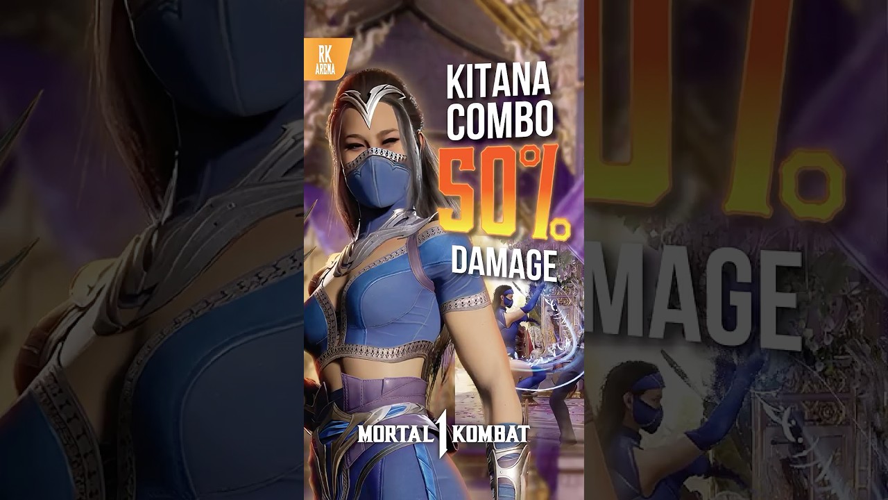MK1 Kitana 50% INSANE Damage Combo