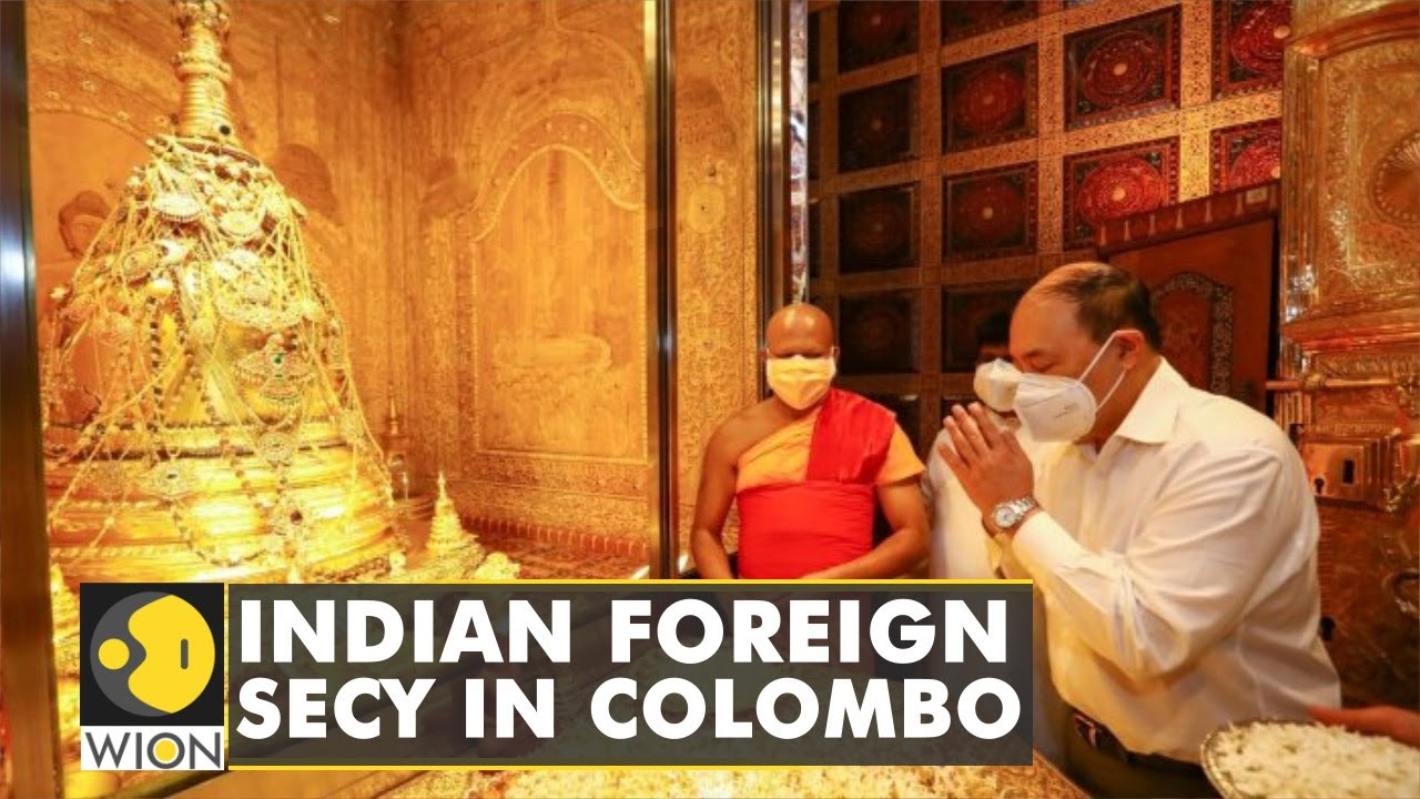 Indian Foreign secretary Harsh Shringla visits Sri Lanka | English News | World News | WION