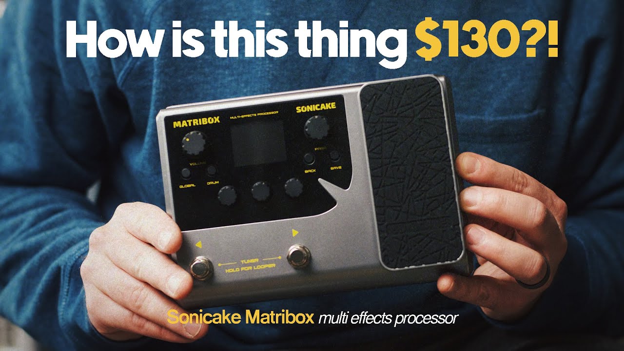 Мультиэффект-процессор Sonicake Matribox — лучшее вложение $130 на гитарное оборудование?