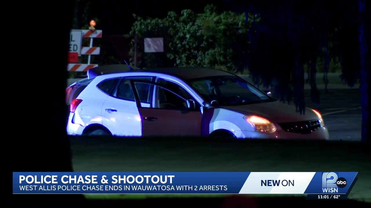 Police chase, shootout in West Allis ends at Wauwatosa church