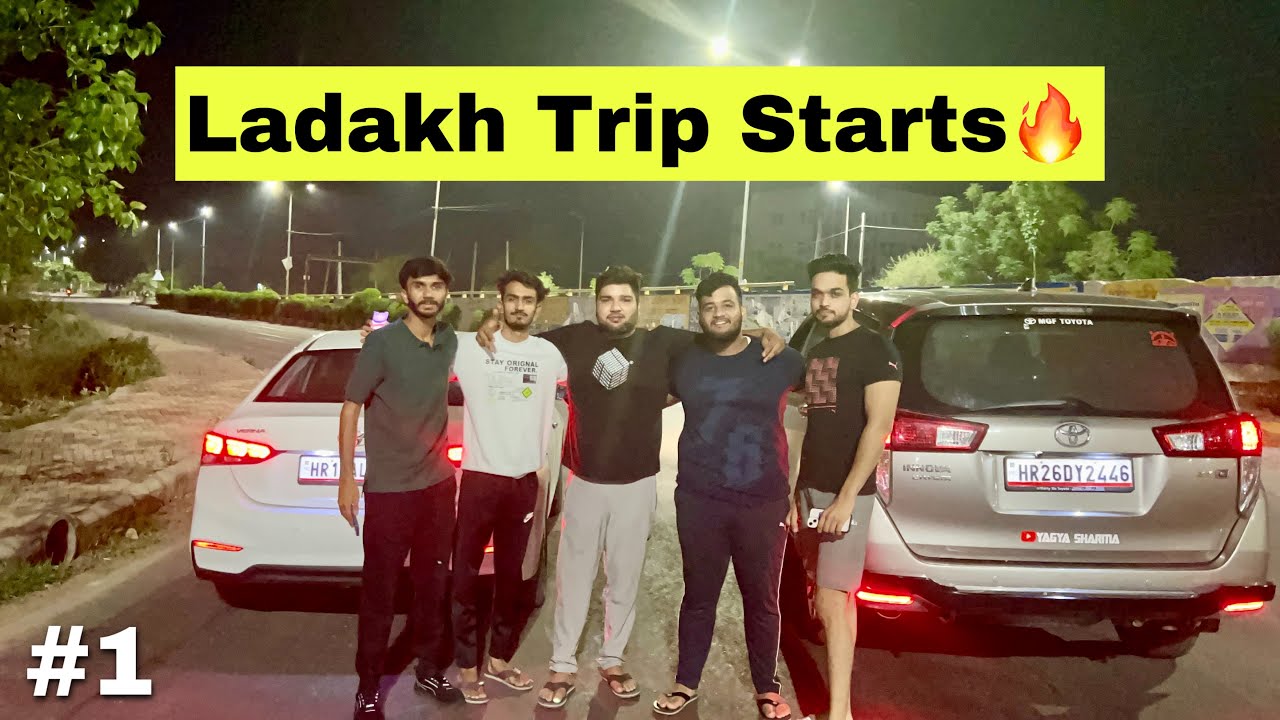 Finally!! Nikal Pade Ladakh😍| Hyundai Verna in Ladakh🔥 Episode#1💥