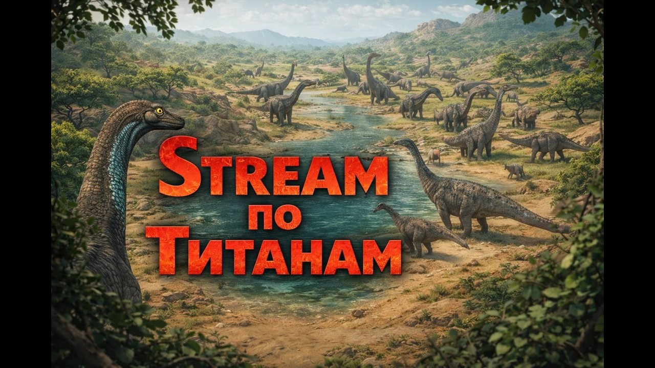 🔴 СТРИМ ПО PATH OF TITANS, ВЫЖИВАНИЕ ЗА АРГЕНТИНОЗАВРА!🦕 #путьтитанов #путьтитановстрим #рек