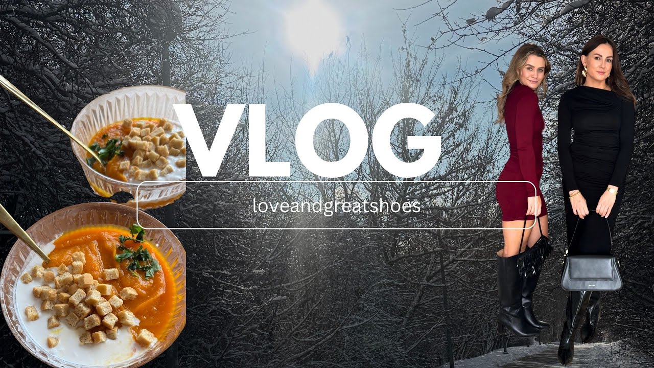 vlog | 7 dni 7 stylizacji, zupa z dyni, zimowe bieganie