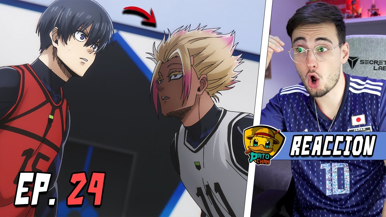 Reacción Blue Lock capítulo 24 sub español completo FINAL 😱 | Kunigami eliminado y... Shidou Ryusei?