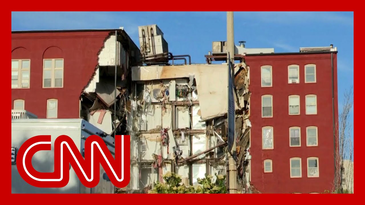 Search for survivors continues after Iowa apartment building partially collapses