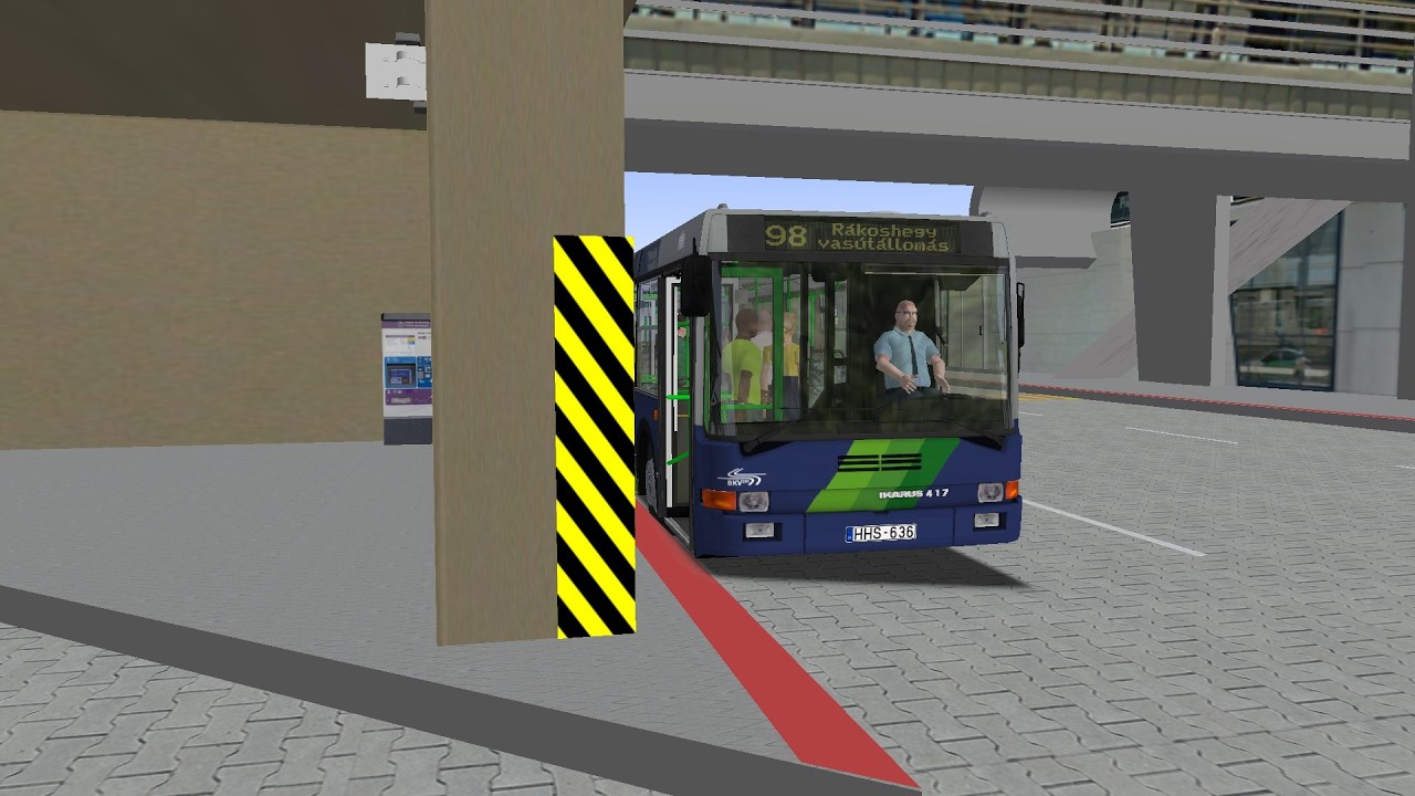 OMSI2 98E Kőbánya-Kispest-Rákoshegy vasútállomás-Kőbánya-Kispest